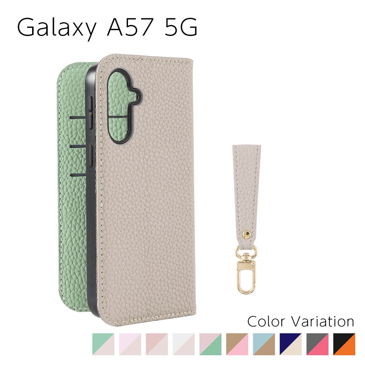 Galaxy A57 5G Sophia ���硼�ȥ��ȥ�å��դ� PU������ �Х����顼