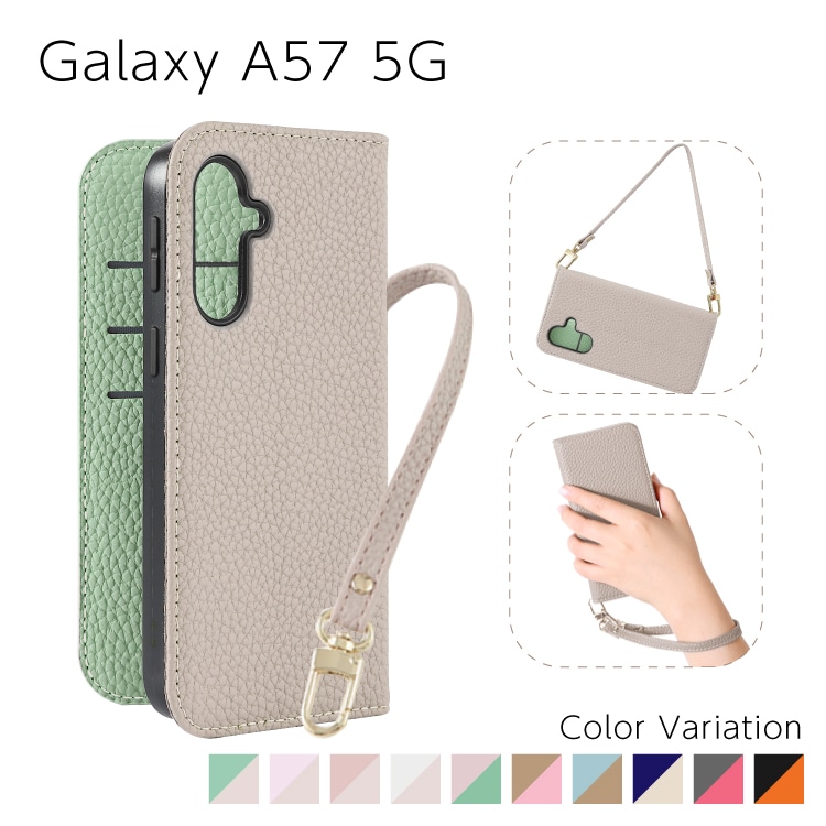 Galaxy A57 5G Sophia �ϥ�ɥ��ȥ�åץ��å� PU������ �Х����顼