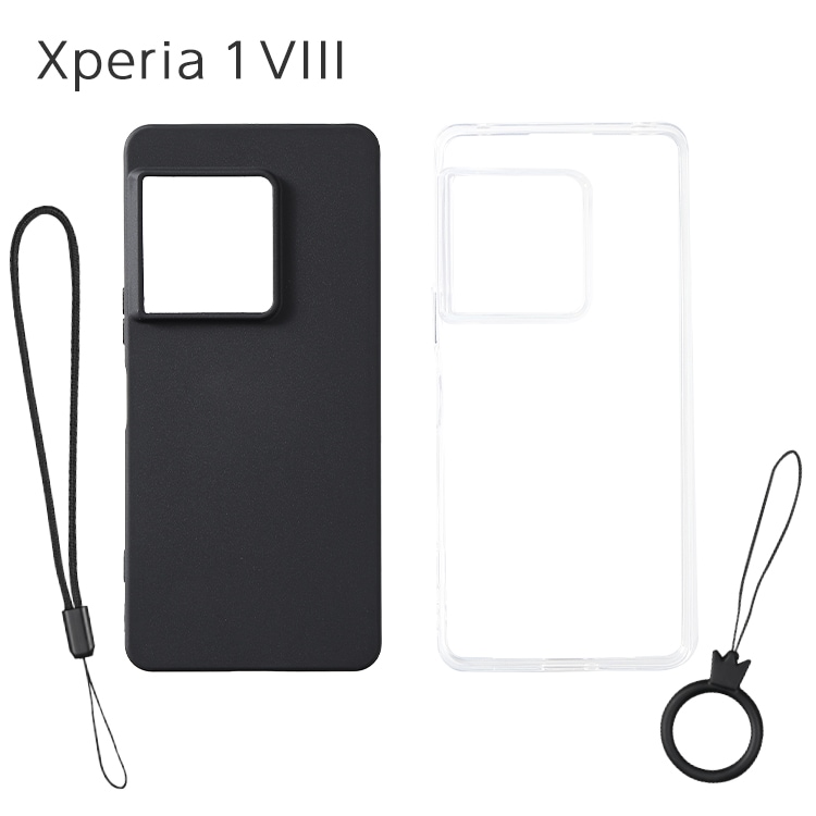 Xperia 1 VIII ���ե�TPU������ ���ȥ�å��դ�