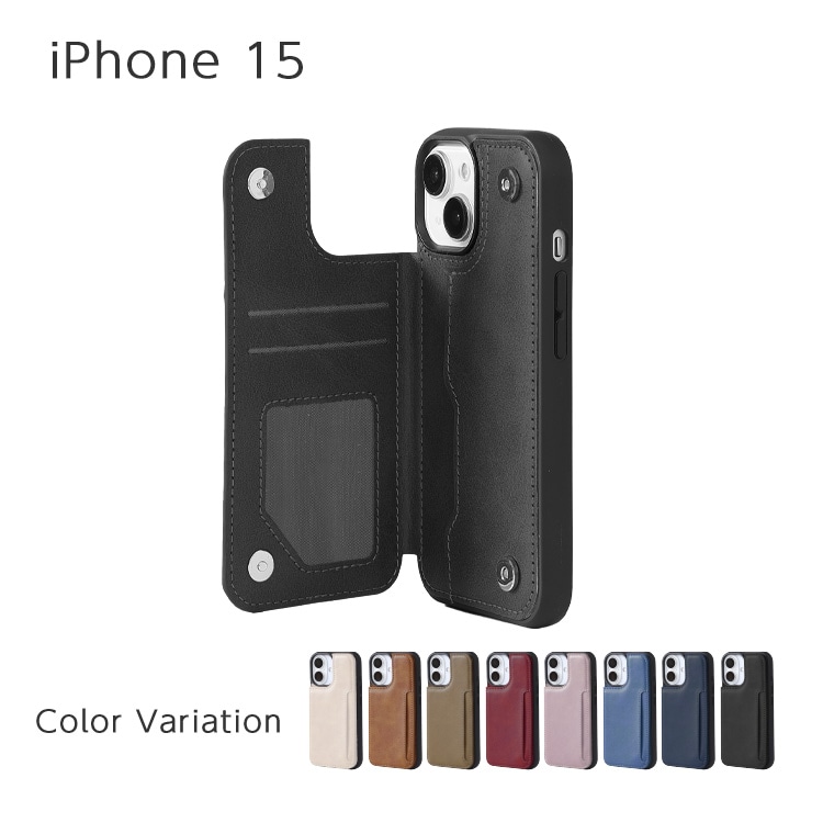 iPhone 15 ���̥ݥ��å��դ�PU������
