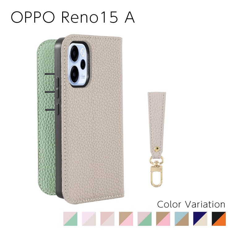 OPPO Reno15 A Sophia ���硼�ȥ��ȥ�å��դ� PU������ �Х����顼