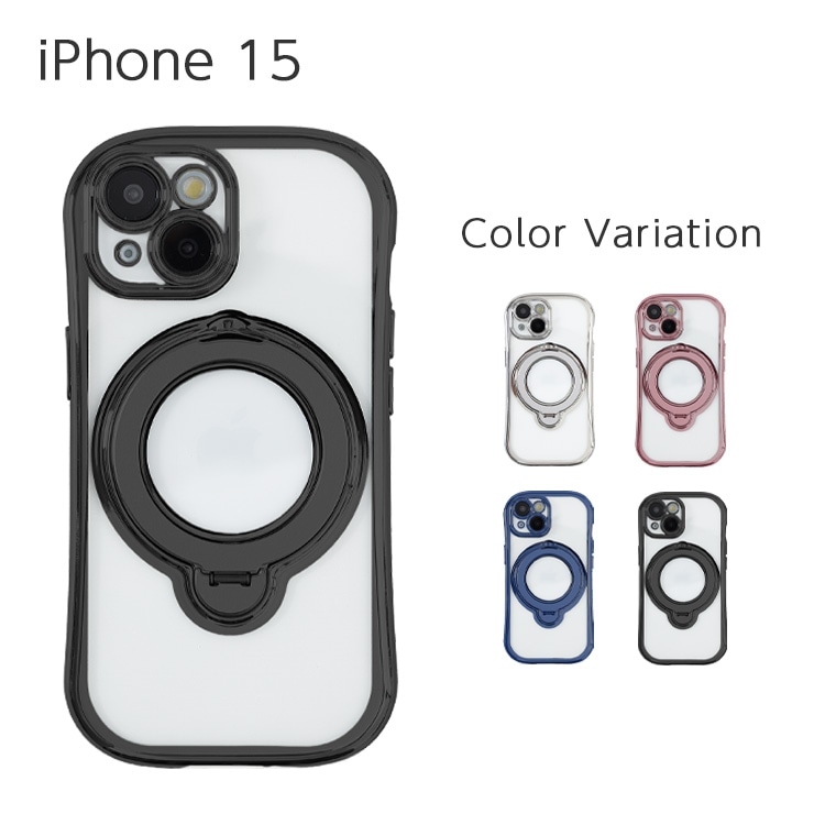 iPhone 15 �᥿�륷�����ץ��ꥢ������ MagSafe�б�