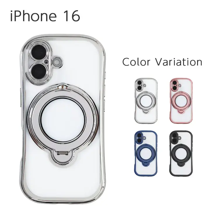 iPhone 16 �᥿�륷�����ץ��ꥢ������ MagSafe�б�
