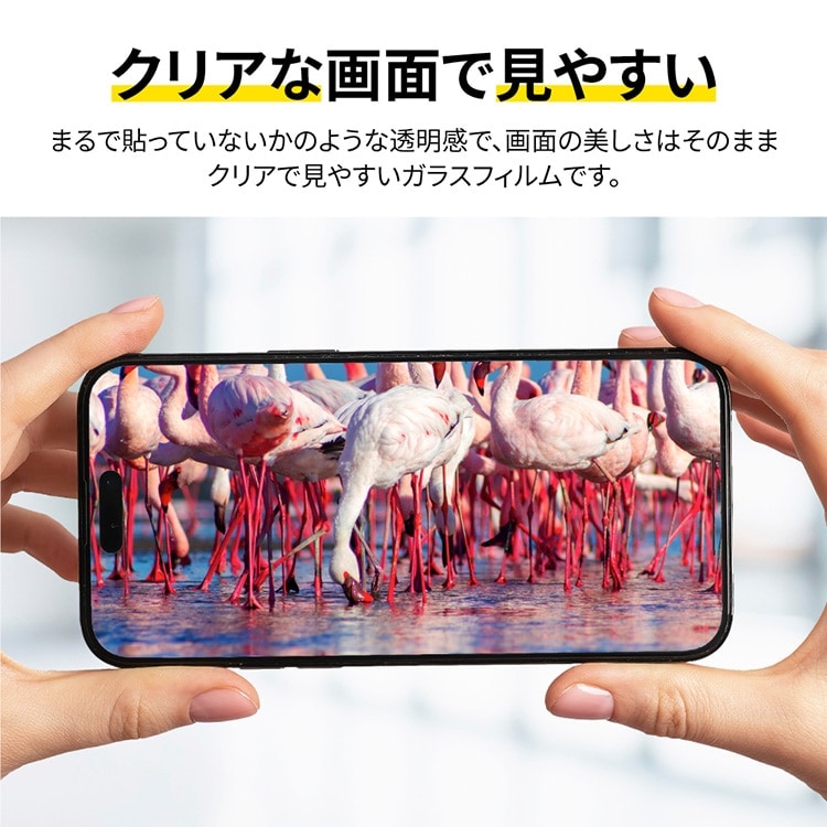 iPhone15 保護フィルム付き Amazon.co.jp: Arc Shield iPhone 15 Pro 用 ガラス 保護フィルム Arc