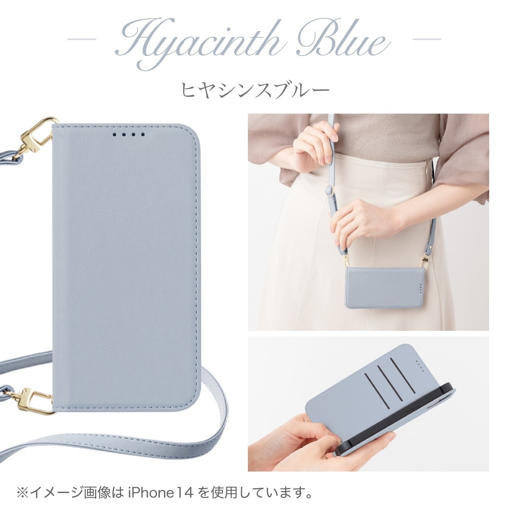 propo HANA （未使用ケース・クロス付き） 背面 カードポケット付き バイカラー 」OPPOケース ショルダー