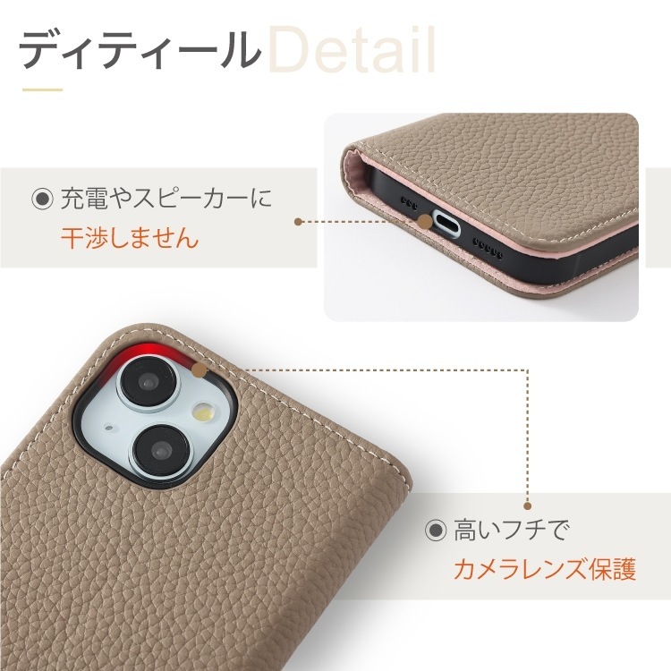 MONCLER レザー iPhone13proケース 新品未使用 タグ付✨モンクレール スマホケース iPhone13 Pro MAX レザー 黒