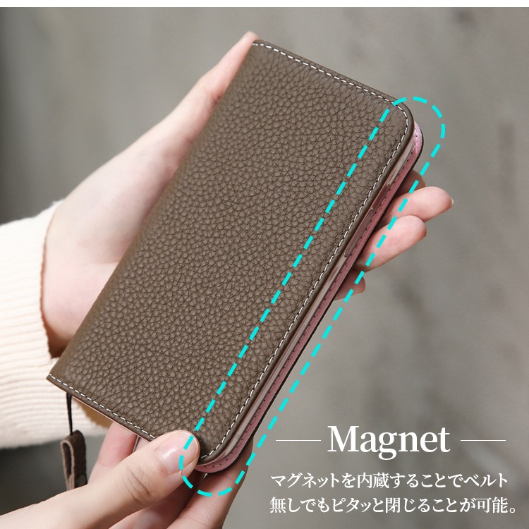 HANARO公式 | Galaxy S22 tender シュリンクレザー 手帳型ケース