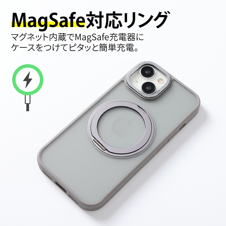 HANARO公式 | iPhone 12 / 12 Pro james MagSafe対応 リング付き