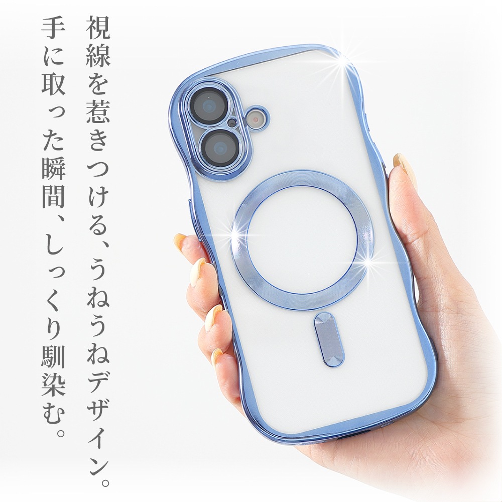 iPhone 15 �������֥ե���� ���ꥢ������ MagSafe�б� ��󥺰��η�