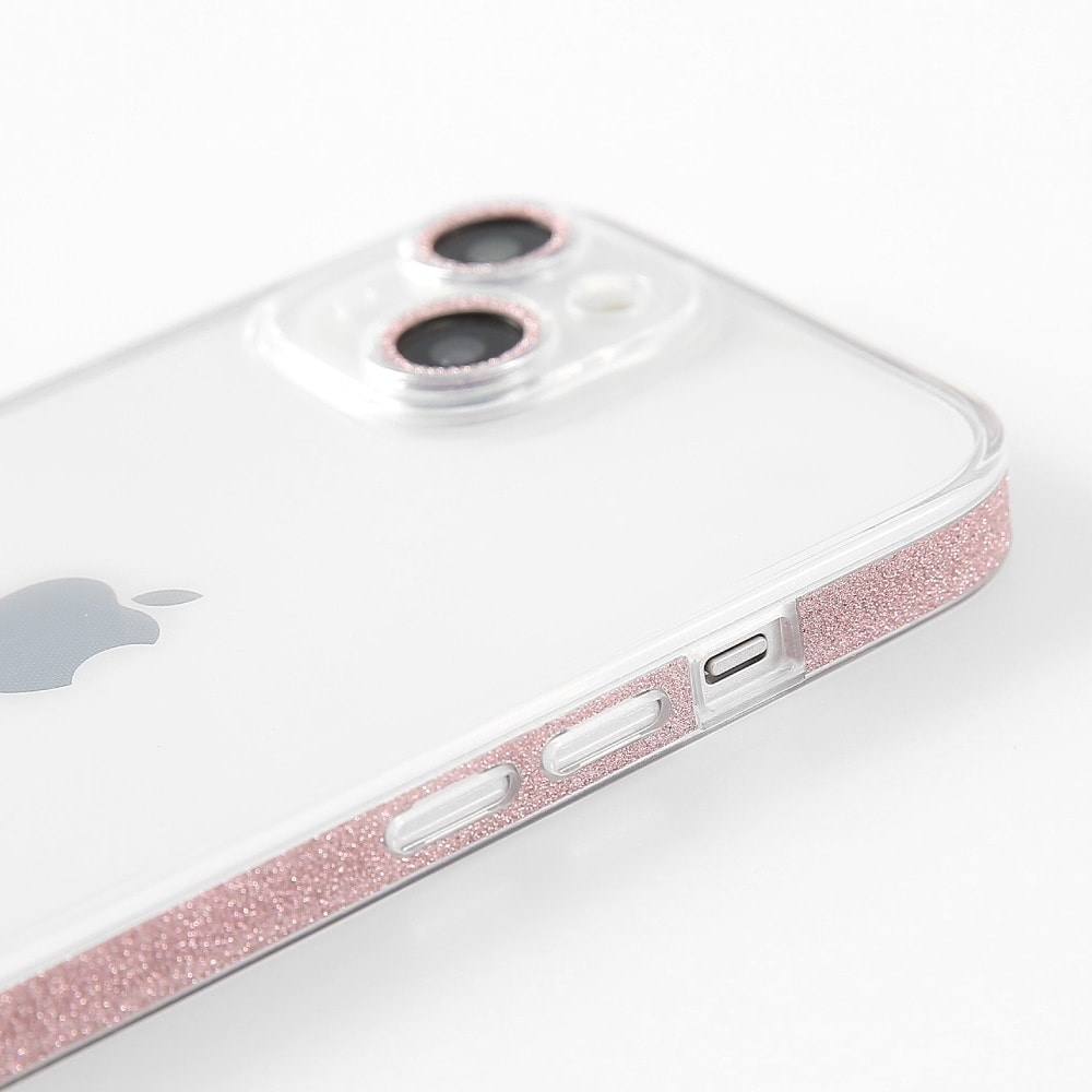 iPhone 16 Plus キラキラバンパー クリアケース