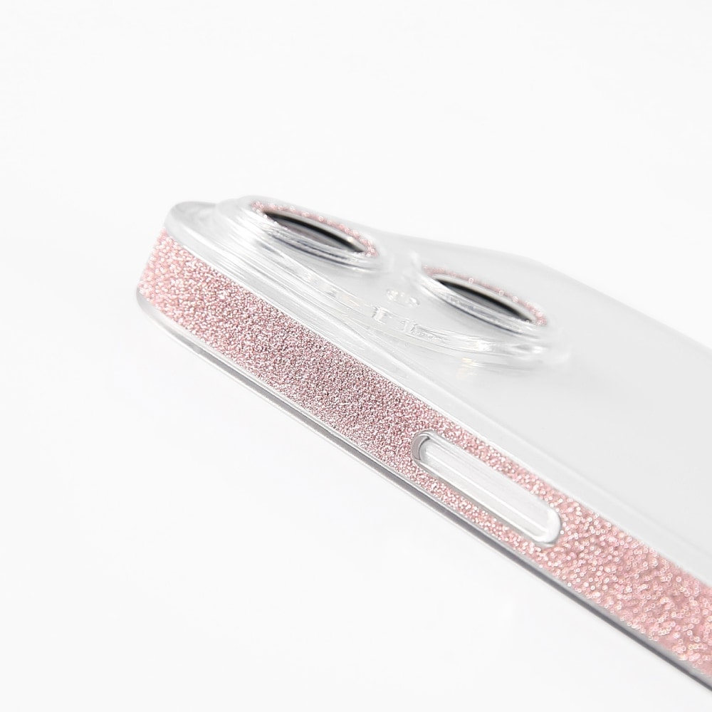 iPhone 16 Plus キラキラバンパー クリアケース