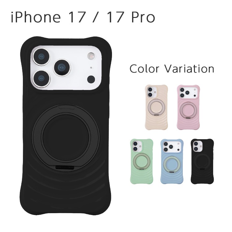 iPhone 17 / 17 Pro MagSafe�б� ����դ�����ǥ����󥷥ꥳ�󥱡��� 