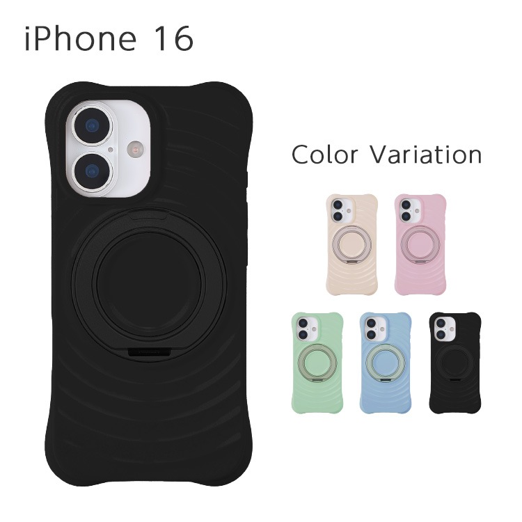 iPhone 16 MagSafe�б� ����դ�����ǥ����󥷥ꥳ�󥱡��� 