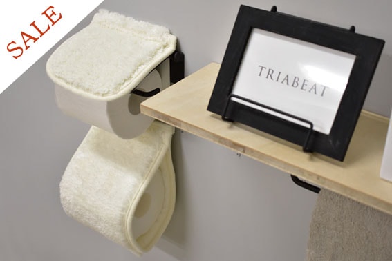 《SALE》nobleソリッドカラー　ペーパーホルダーカバー【TRIABEAT】