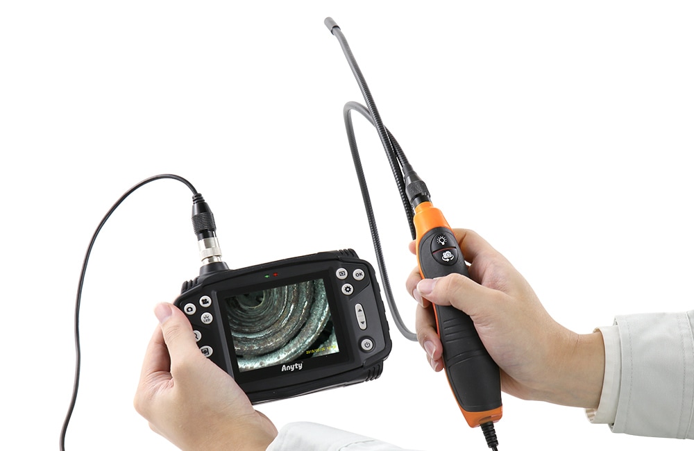工業用内視鏡 3R-VFIBER6010D（先端径6.0mm/ケーブル長1m・デュアルカメラ）