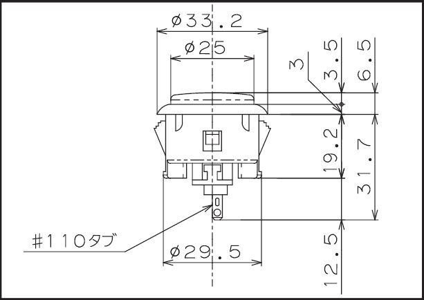 �ϥ���߼������ܥ���30�� �ʥӥǥ�������ܥ��󥵥����ˡ�OBSF-30��
