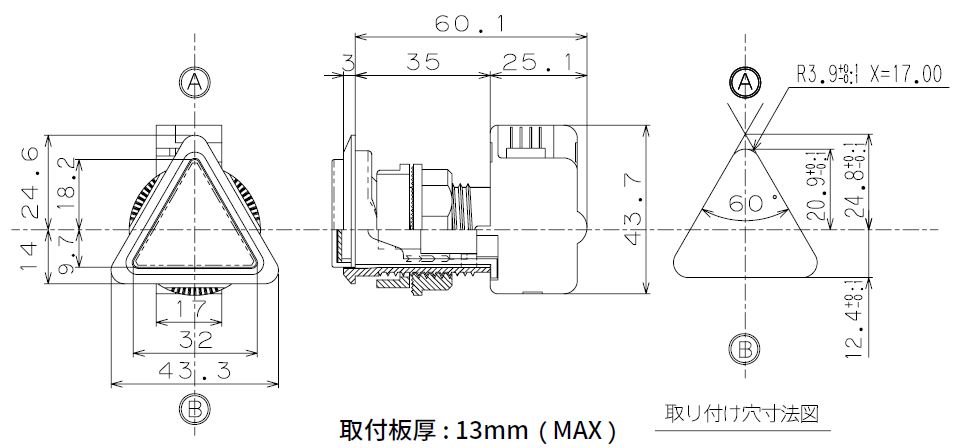 �ȸ��������ܥ���30���������ѡʥޥ����������å����η��ˡ�OBSA-30US-��-1F�ۢ�1�Ĥ�����β��ʤˤʤ�ޤ���