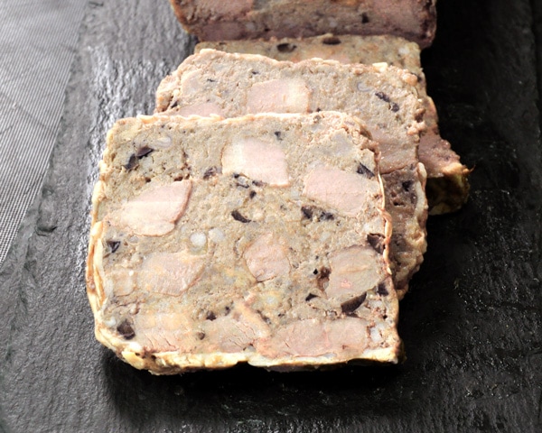 【い志だ屋特製】鴨肉とオリーブのテリーヌ　約80g