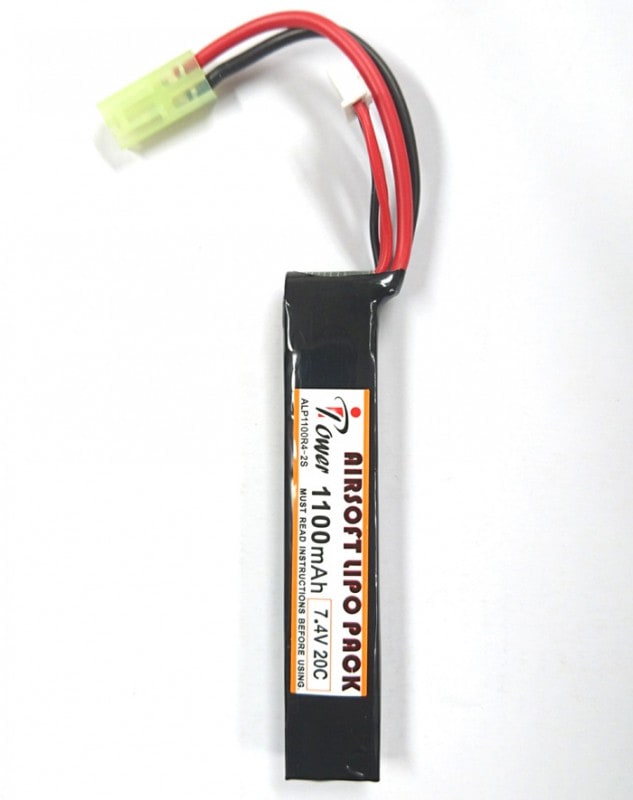 Ipower��004 ALP1100R4-2S 7.4�� 1100mAh ���ƥ��å������ס�Li-Po battery �ʥ�� �Хåƥ꡼��