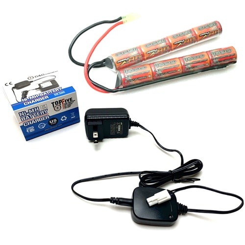 バッテリー・充電器セット（VBPower 9.6V ヌンチャク N×1 g-11