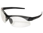 EDGE Tactical　SSE611-TT　Sharp Edge - Black TT Frame/Clear VS Lens|シューティンググラス|ゴーグル・アイウェア