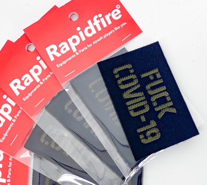 Rapidfire パッチ1002 COVID-19 代引き不可 | アクセサリー,パッチ