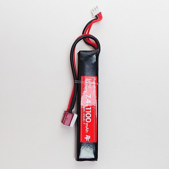 Rapidfire DC1100/20C-2S (A)-T 7.4Vリポバッテリー スティックタイプ