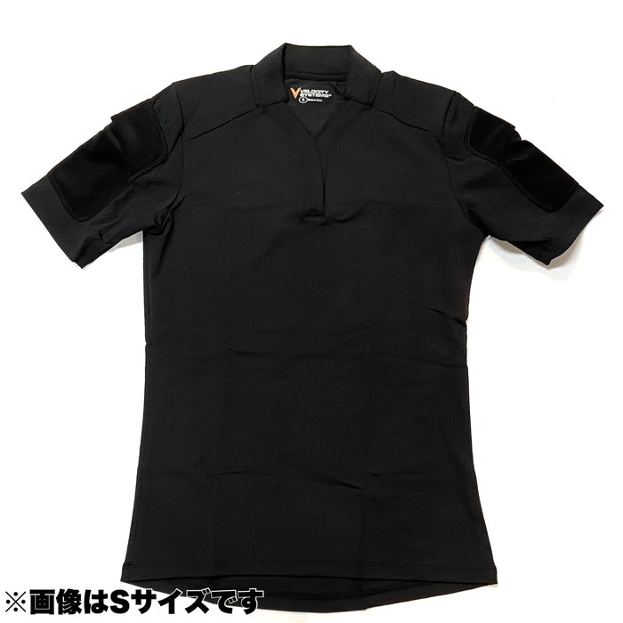 Velocity Systems VL-119 VS-WRSS-BK-M Female short sleeve rugby