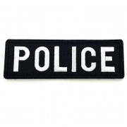 ѥå331 POLICE 5X15.5cm WH