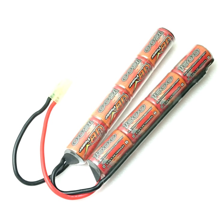 VBpower 9.6V ニッケル水素バッテリー 1600mAh セパレートタイプ
