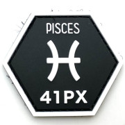 ѥå1084-222 Hexagon PISCES