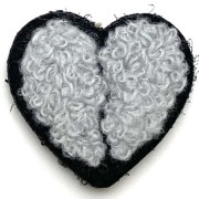 OrieriQ ѥå1110-279-O FELT Cracked heart