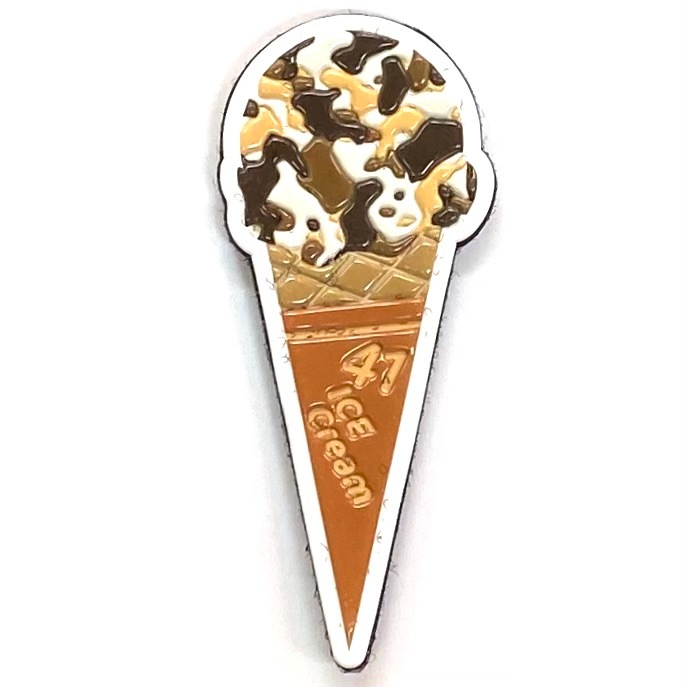 OriβeriQ パッチ1127-333 41 ice cream Caramel vanilla