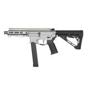 ��LA�ۡ�LANCER TACTICAL R&D Precision Licensed PW9 Mod 1 Airsoft Rifle with Delta Stock GRAY