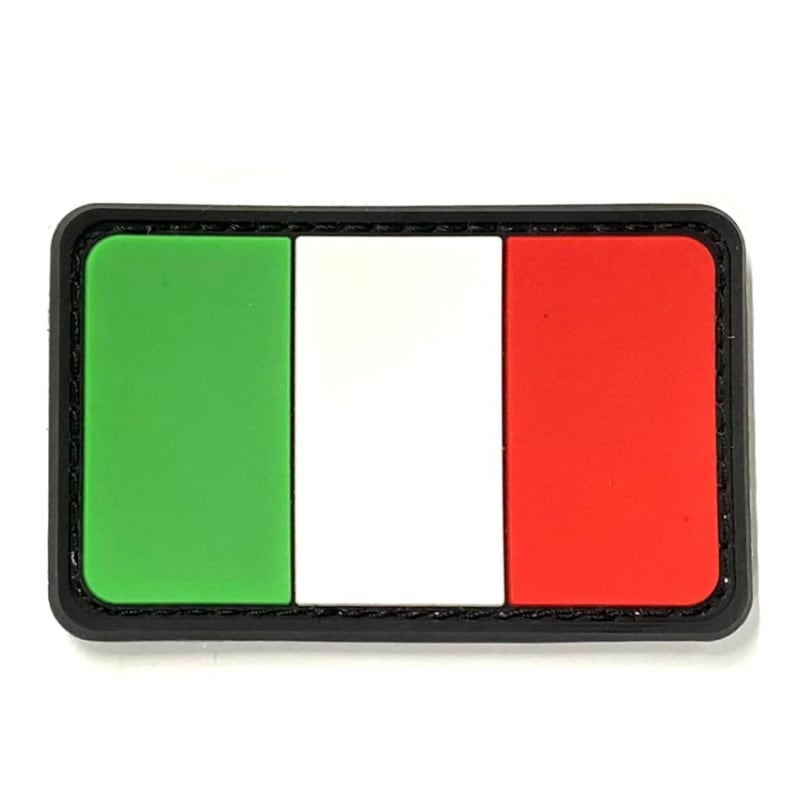 パッチ0078 国旗シリーズ イタリア PVC アクセサリー,パッチ サバゲー用品の41ミリタリー
