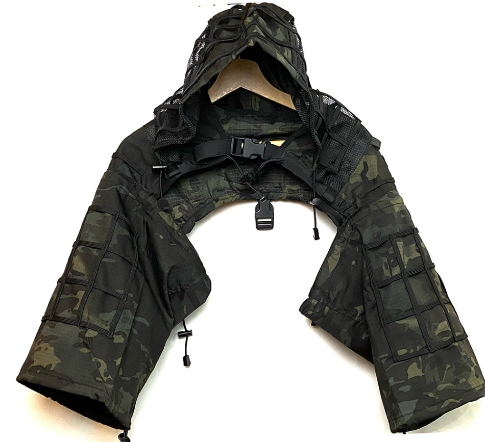 ROCOTACTICAL Military Sniper Ghillie Viper Hood MCBK | サバゲー