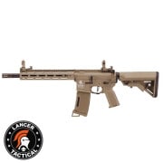 LANCERTACTICAL M-LOK 10 Airsoft AEG TAN