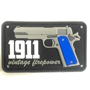 パッチ0168 GUNシリーズ 1911 Blue|パッチ|アクセサリー