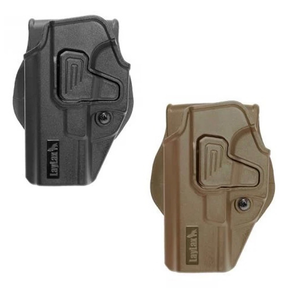 ⭐︎東京マルイ ガスブローバック GLOCK 17 + LayLaxホルスター ⭐︎ LayLax GLOCK グロック対応 左用 CQCホルスター BATTLE STYLE | ポーチ