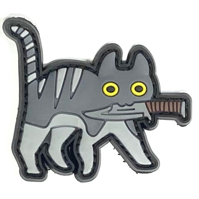 ѥå400 Bite Knife Cat Grey-Tiger