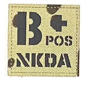 パッチ379 血液型パッチ 2型MC B+ NKDA | アクセサリー,パッチ