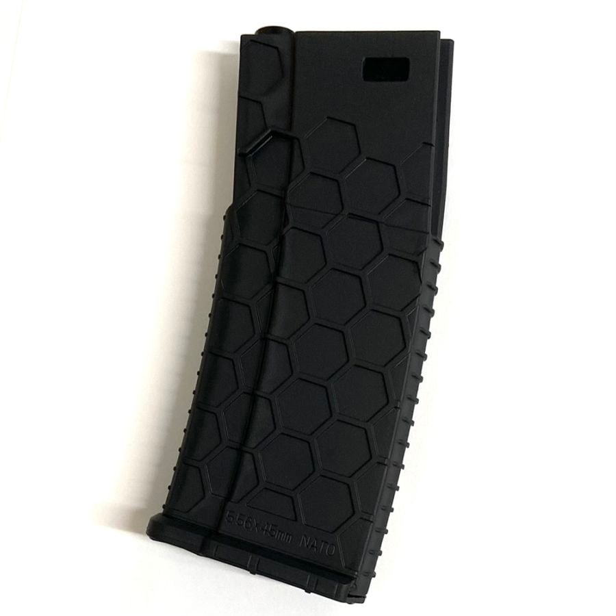 SHS Castellan HEXMAG M4/電動ガン用120連マガジン (BK) (SH-MAG-I013