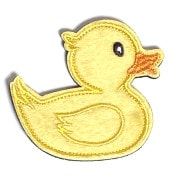 ѥå0421 Duck Applique Patch