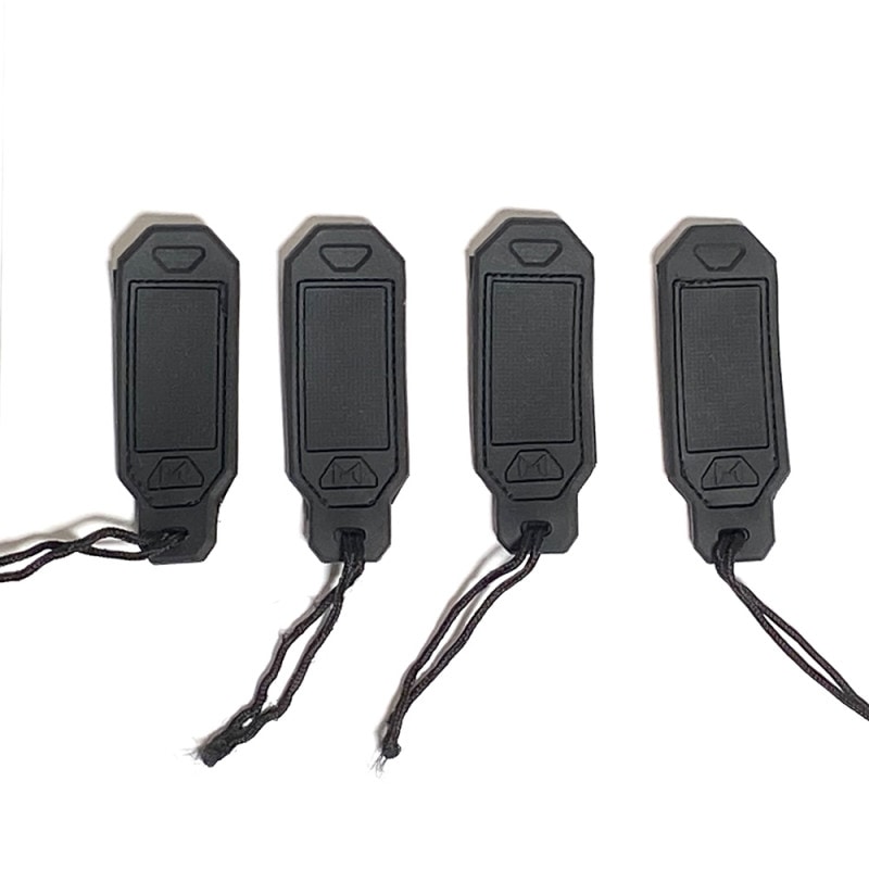 Wosport AC-09-BK Personalized tag��4pcs�� BK