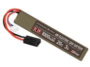 HiTEC XPOWER R-SPEC AEG Li-Po 11.1V 1000mAh 20C 3S-���ߥ�(XPRAEG100020C3S)