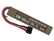 HiTEC XPOWER R-SPEC AEG Li-Po 7.4V 1000mAh 20C 2S-T(XPRAEG100020C2SD)
