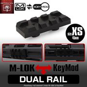 LayLax �饤�饯�� NITRO.Vo �ǥ奢��쥤��[XS]�������ȥ饷�硼��45mm Keymod M-LOK�б��ԥ��ƥ��ˡ��쥤��