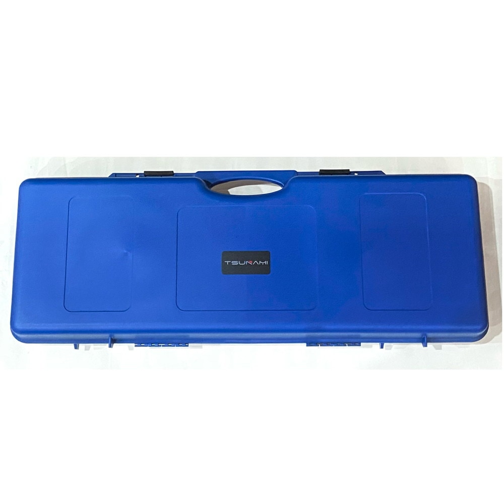 美容用 ガンタイプ 美顔器 本体 専用ケース付き TSUNAMI B85 ハードガンケース 880x340x135mm BLUE | ガンケース