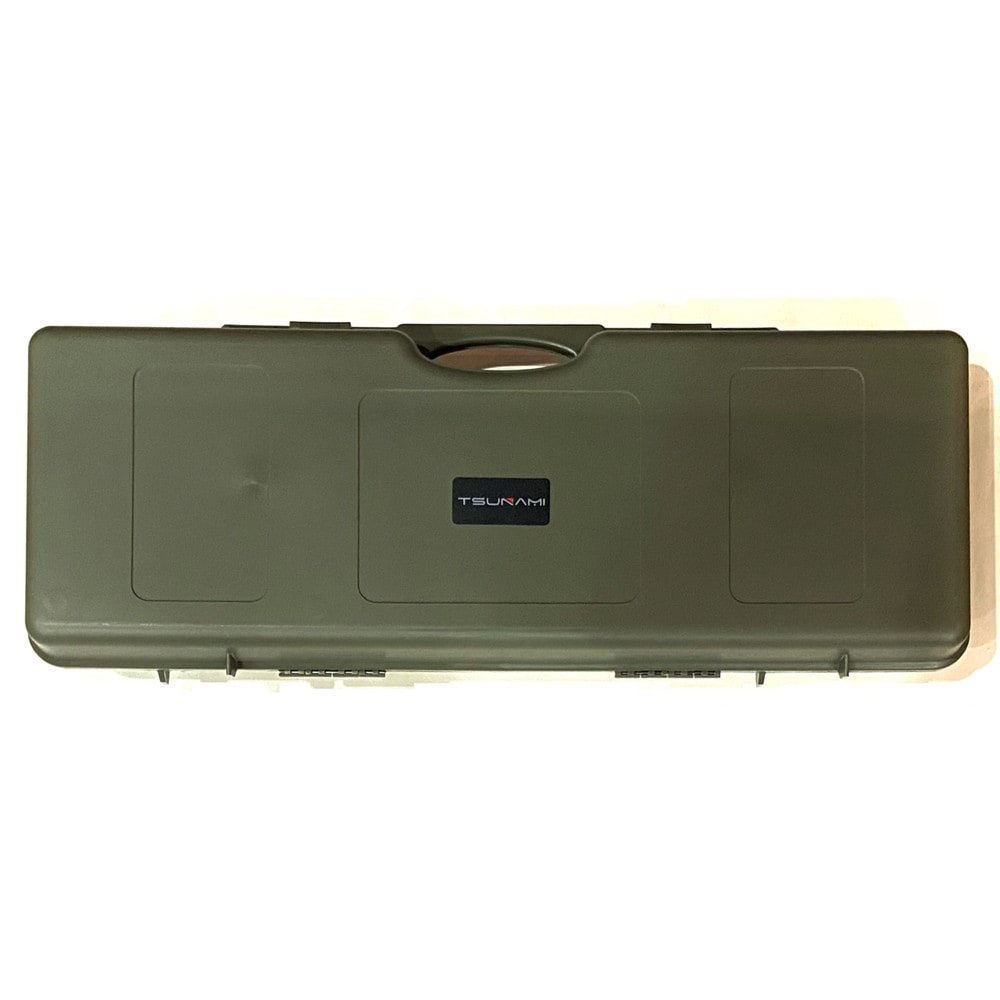 TSUNAMI B85 ハードガンケース 880x340x135mm ARMY GREEN | ガンケース