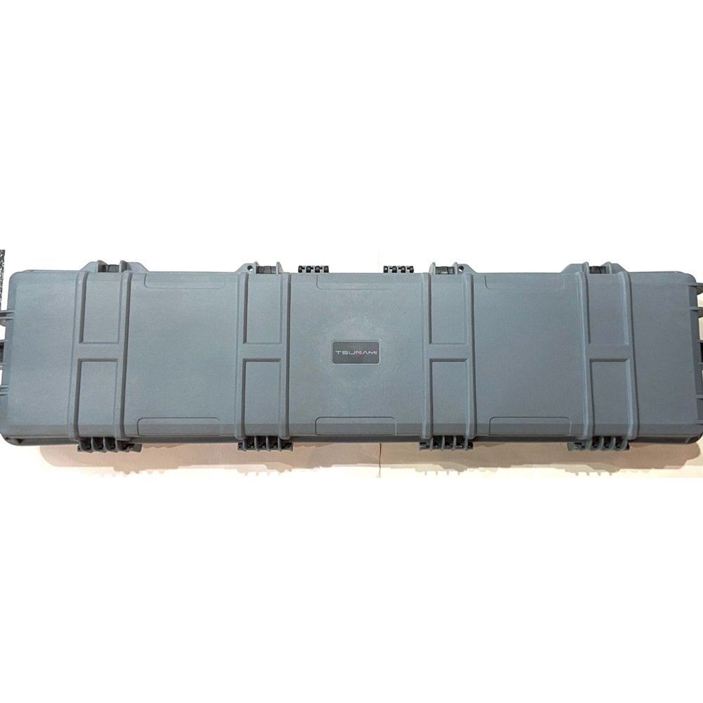 TSUNAMI 1303214 キャスター付ガンケース 1387x394x152mm GREY | ガン